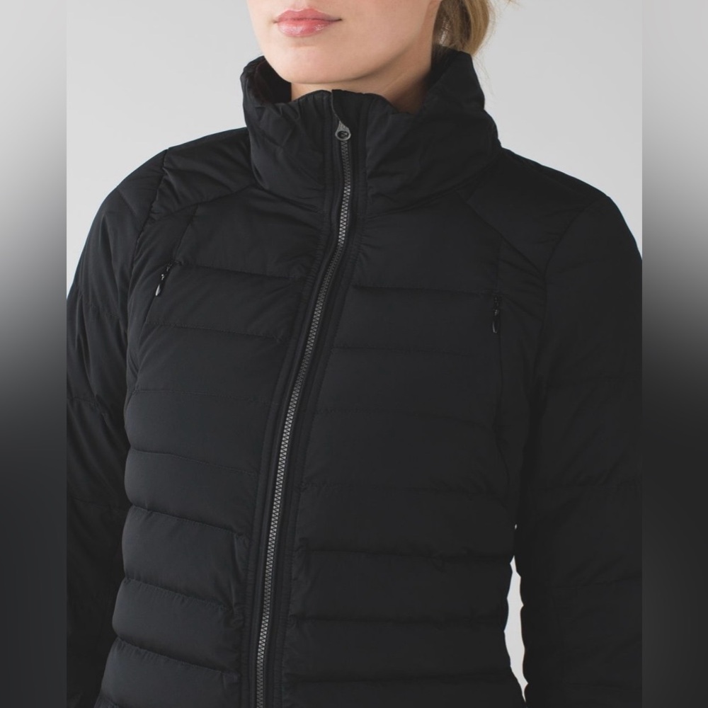 Lululemon Fluffed Up Jacket  Black EUC - Picture 3 of 12